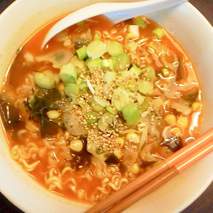 甘い！野菜ラーメン